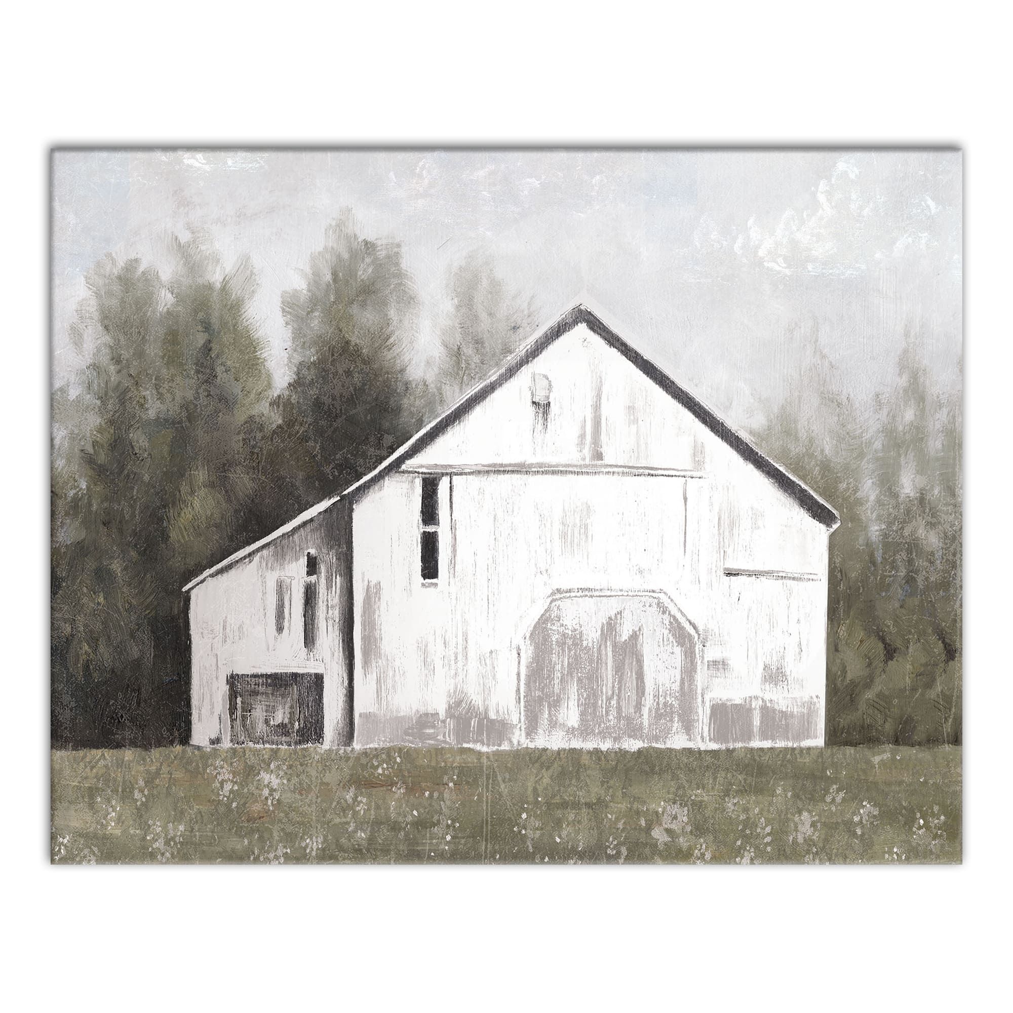 Soft Cool Farmhouse Canvas Wall Art